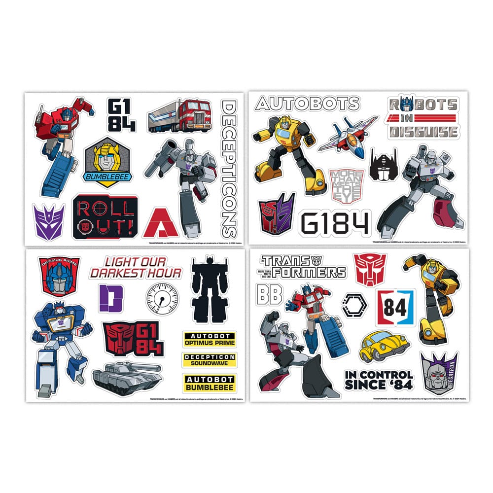 Transformers Set de Pegatinas Various