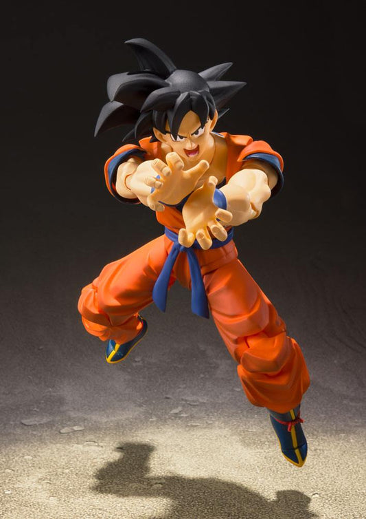 Dragon Ball Z Figura S.H. Figuarts Son Goku (A Saiyan Raised On Earth) 14 cm - BANDAI TAMASHII NATIONS FIGURA