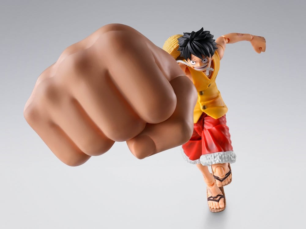 One Piece Accesorios S.H. Figuarts Monkey D. Luffy -Marineford- "Gear Three" 17 cm