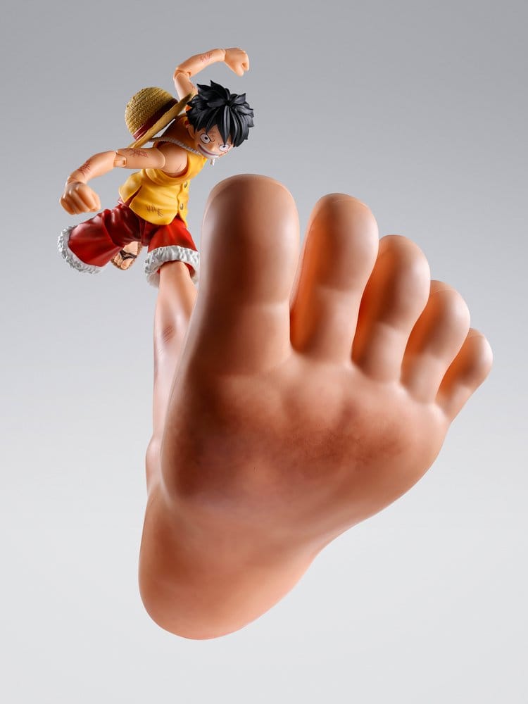 One Piece Accesorios S.H. Figuarts Monkey D. Luffy -Marineford- "Gear Three" 17 cm