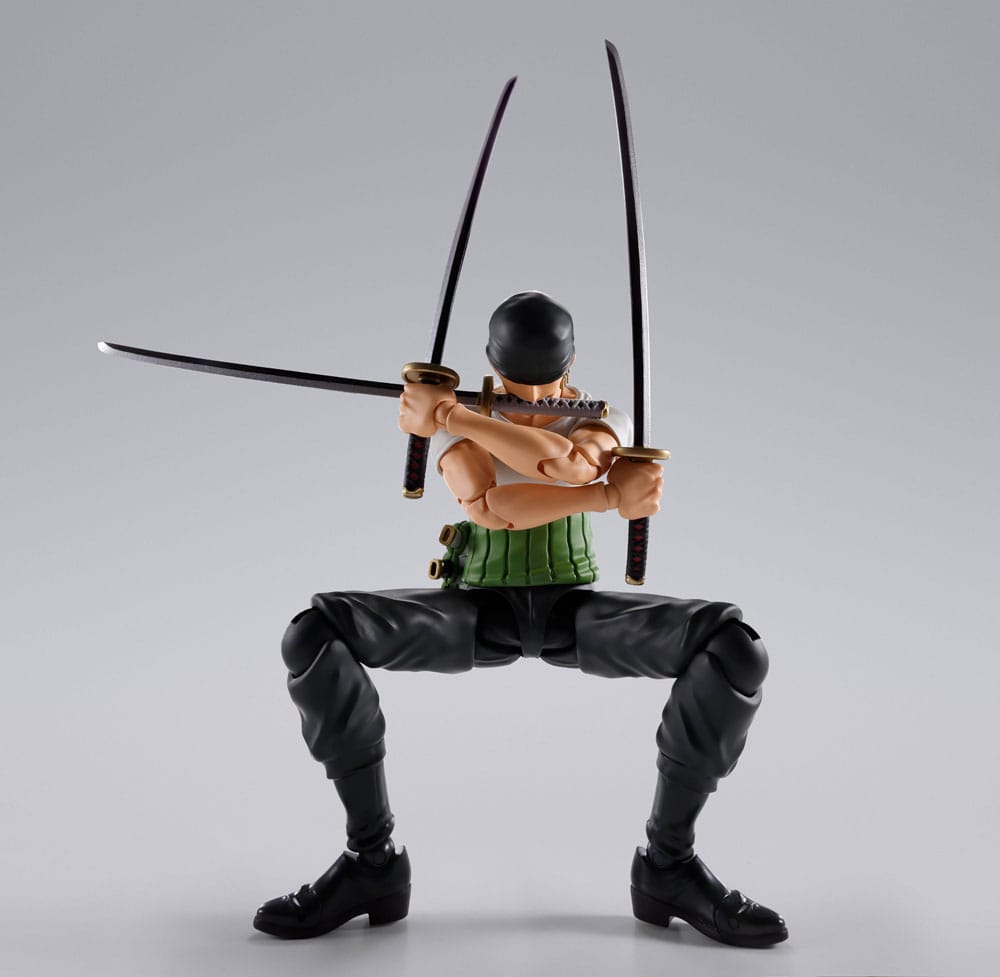 One Piece Figura S.H.Figuarts Roronoa Zoro Romance Dawn Ver. 15 cm