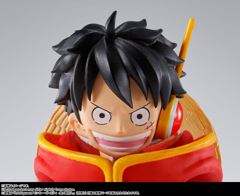 One Piece Figura S.H.Figuarts Monkey D. Luffy Future Island Egghead 15 cm