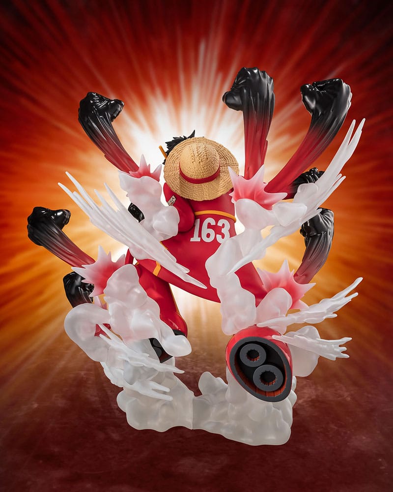 One Piece Figuarts ZERO Extra Battle Estatua PVC Monkey D. Luffy -Gum Gum Hawk Gatling- 19 cm