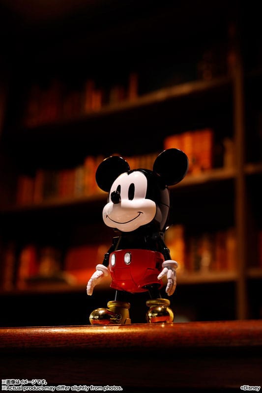 Disney Figura Diecast Soul of Chogokin Super Change Mickey Mouse by Kunio Okawara 13 cm