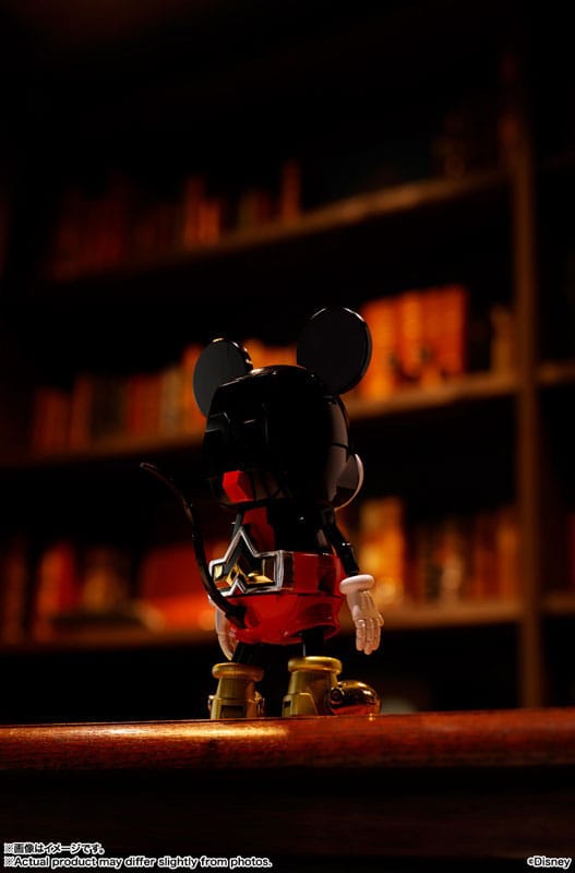 Disney Figura Diecast Soul of Chogokin Super Change Mickey Mouse by Kunio Okawara 13 cm