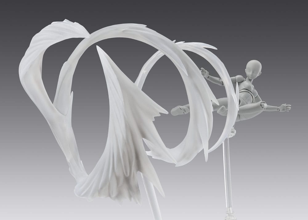 Tamashii Effect Accesorio para Figuras Wind White for S.H.Figuarts