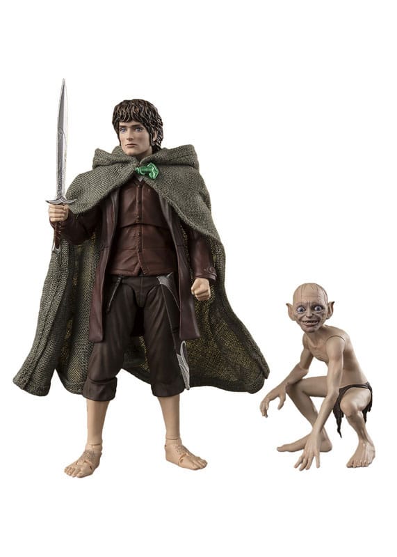El Señor de los Anillos Figuras S.H. Figuarts Frodo Baggins & Gollum