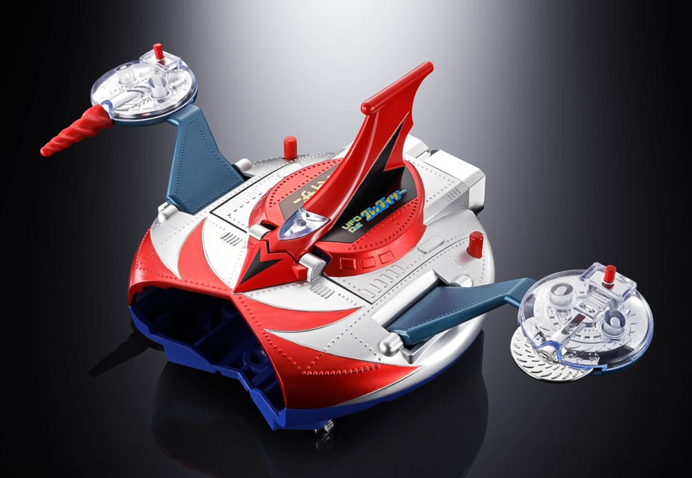 UFO Robo Grendizer Figura Chogokin Deluxe Grendizer & UFO Spazer 14 cm