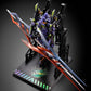 Neon Genesis Evangelion Figura Diecast Metal Build Eva Test Type-01 30th with the Spear of Gaius 22 cm