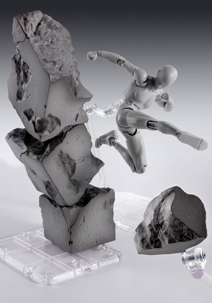 Tamashii Effect Accesorio para Figuras Concrete Crash for S.H.Figuarts - BANDAI TAMASHII NATIONS FIGURA - Vista detallada