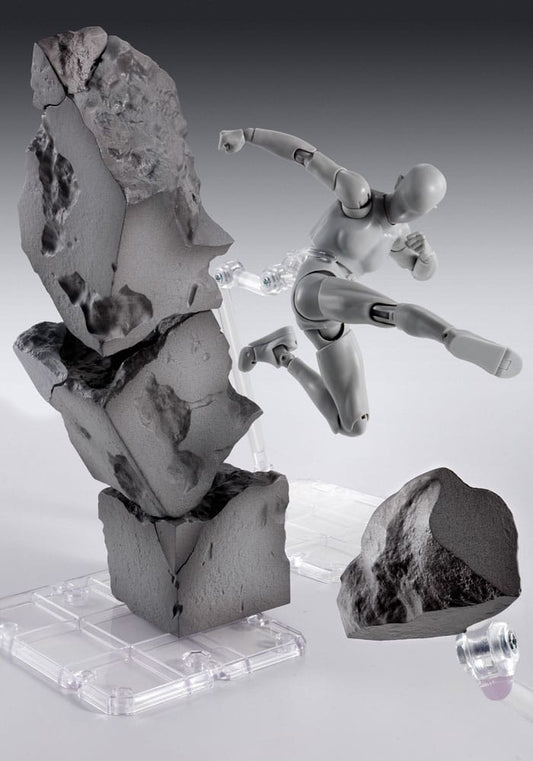 Tamashii Effect Accesorio para Figuras Concrete Crash for S.H.Figuarts - BANDAI TAMASHII NATIONS FIGURA - Vista detallada