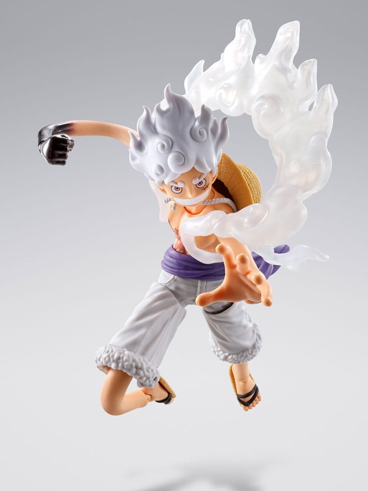 One Piece Figura S.H.Figuarts Monkey D. Luffy Gear 5 -Future Island Egghead- 15 cm - BANDAI TAMASHII NATIONS FIGURA