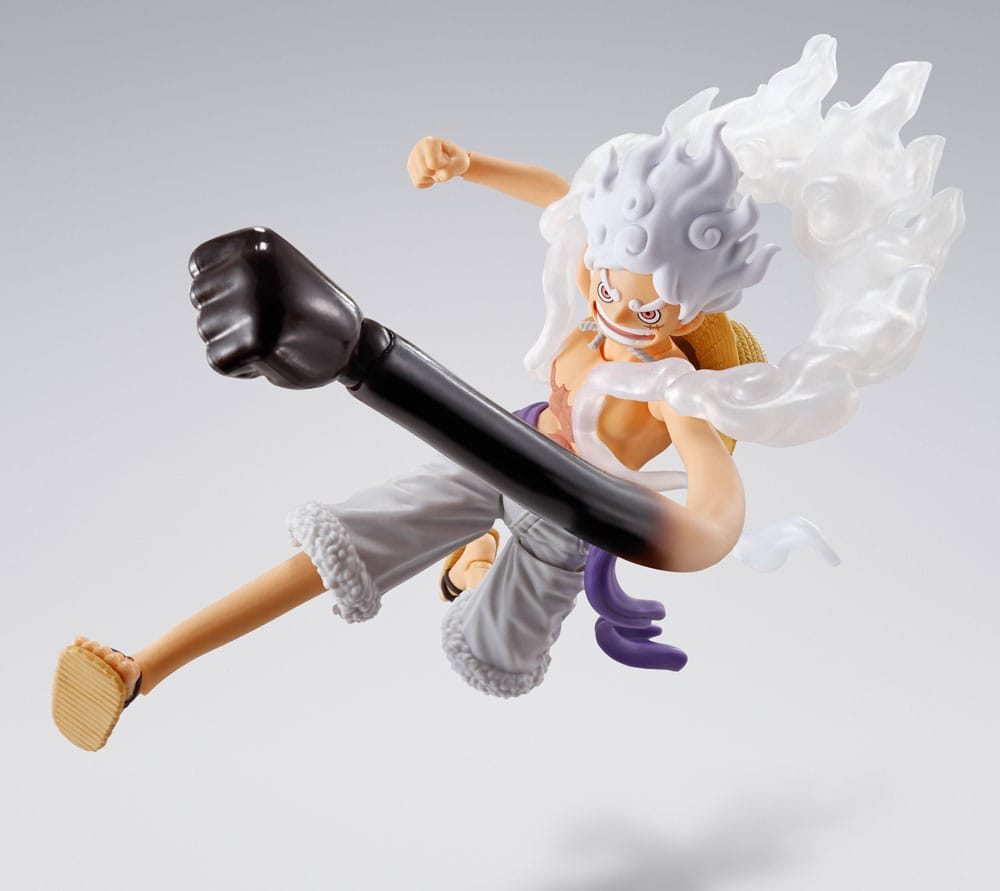 One Piece Figura S.H.Figuarts Monkey D. Luffy Gear 5 -Future Island Egghead- 15 cm