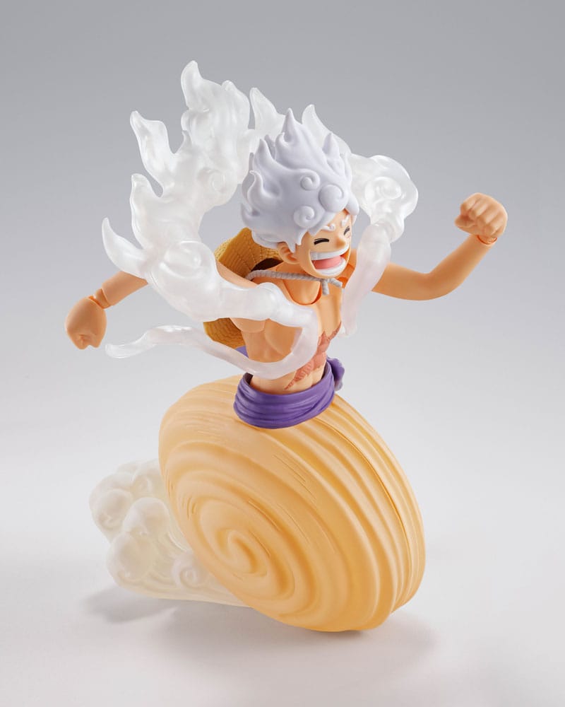 One Piece Figura S.H.Figuarts Monkey D. Luffy Gear 5 -Future Island Egghead- 15 cm