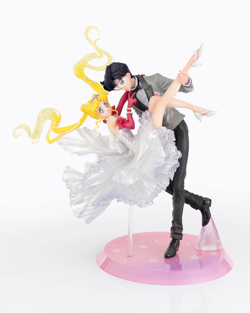 Sailor Moon Estatua PVC FiguartsZERO Chouette Usagi & Tuxedo Mask Moonlight Glow Edition 24 cm - BANDAI TAMASHII NATIONS ESTATUA