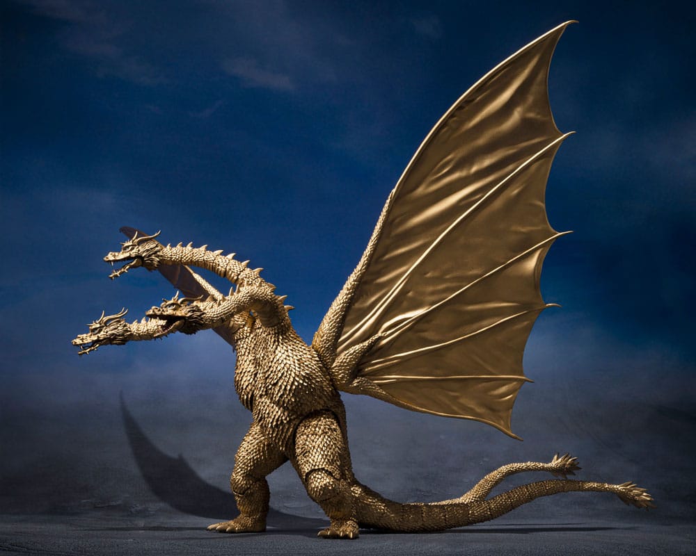 Godzilla Figura S.H. Monster Arts King Ghidora (1972) 25 cm