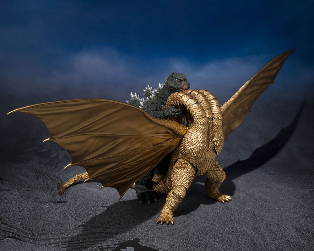 Godzilla Figura S.H. Monster Arts King Ghidora (1972) 25 cm