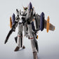 Macross Figura Hi-Metal R Chogokin VF-0S Phoenix (Roy Focker Use) & QF-2200D-B Ghost Set 14 cm