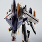 Macross Figura Hi-Metal R Chogokin VF-0S Phoenix (Roy Focker Use) & QF-2200D-B Ghost Set 14 cm