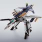 Macross Figura Hi-Metal R Chogokin VF-0S Phoenix (Roy Focker Use) & QF-2200D-B Ghost Set 14 cm