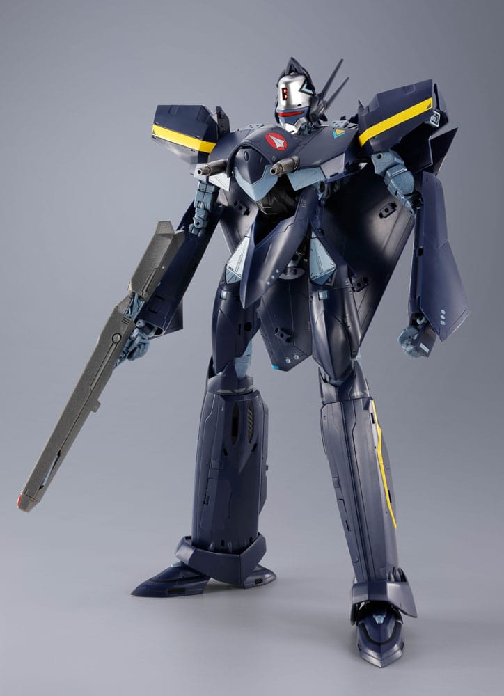Macross 7 Figura DX Chogokin VF-17S Nightmare Stealthvalkyrie (Gamlin Kizaki use) 25 cm - BANDAI TAMASHII NATIONS FIGURA