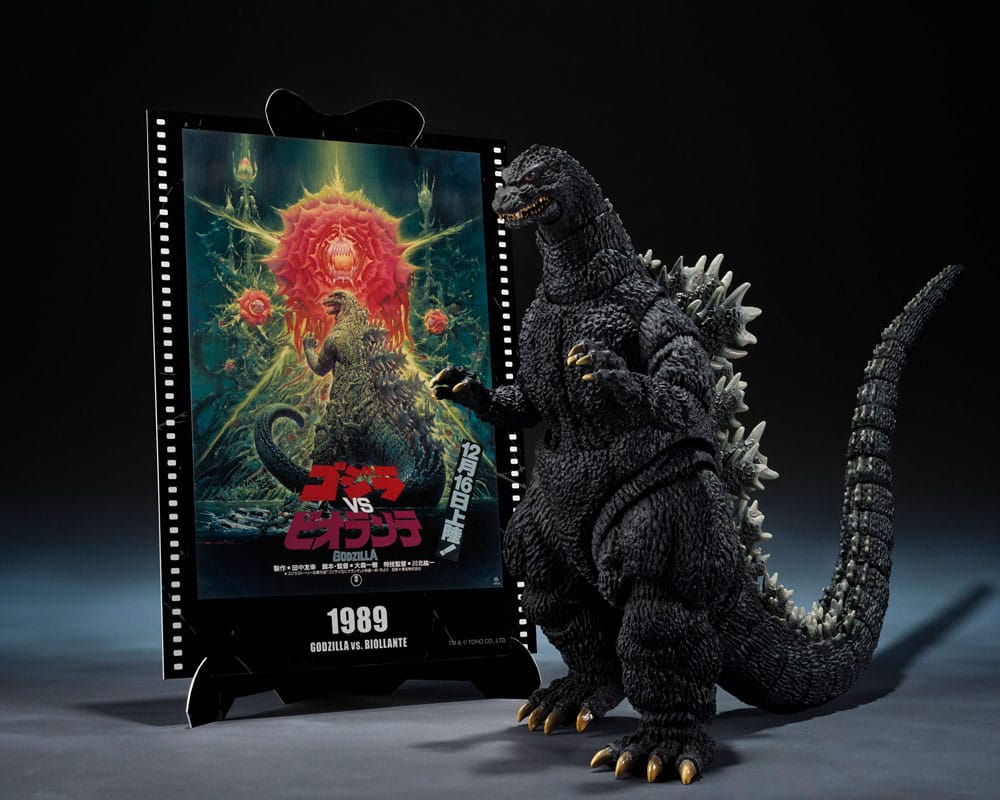 Godzilla (1989) Figura S.H. Monster Arts Godzilla vs. Biollante Movie Graphic Plus 16 cm