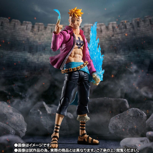 One Piece Figura S.H.Figuarts Marco Marineford 17 cm - BANDAI TAMASHII NATIONS FIGURA - Vista detallada