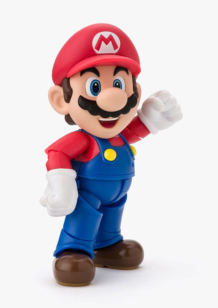 Super Mario Figura S.H. Figuarts Super Mario 10 cm - BANDAI TAMASHII NATIONS FIGURA - Vista detallada