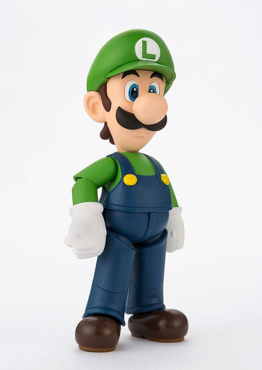 Super Mario Figura S.H. Figuarts Luigi 11 cm - BANDAI TAMASHII NATIONS FIGURA - Vista detallada