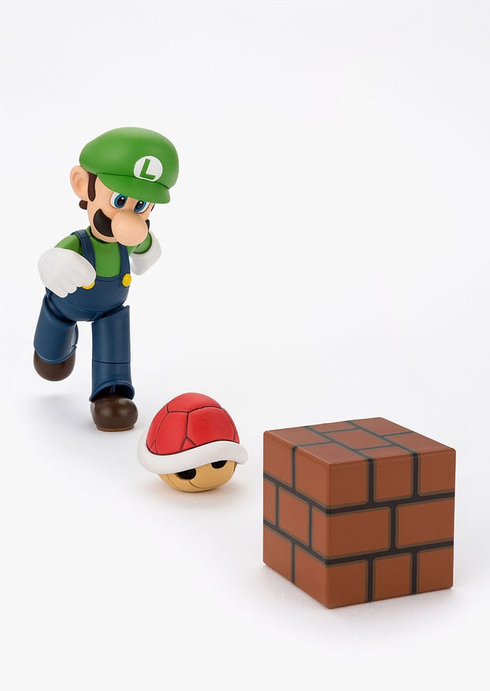 Super Mario Figura S.H. Figuarts Luigi 11 cm