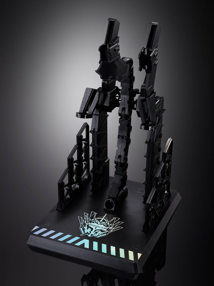 Neon Genesis Evangelion Figura Diecast Metal Build Eva Production Model-02 30th with the Spear of Cassius 22 cm