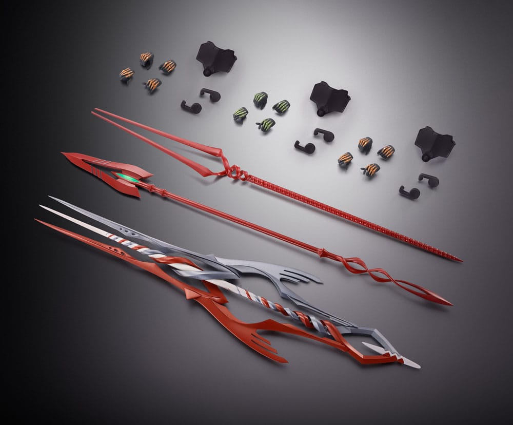 Neon Genesis Evangelion Accesorios Metal Build 3 Spears Set for Eva 30th with the Spear Another Color