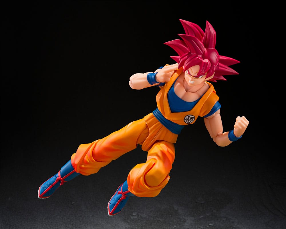 Dragon Ball Super Figura S.H.Figuarts Super Saiyan God Son Goku (God Aura) 15 cm