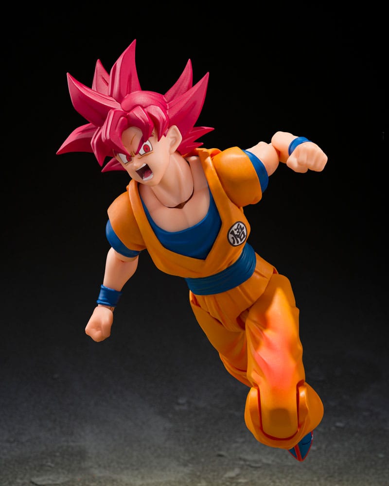 Dragon Ball Super Figura S.H.Figuarts Super Saiyan God Son Goku (God Aura) 15 cm