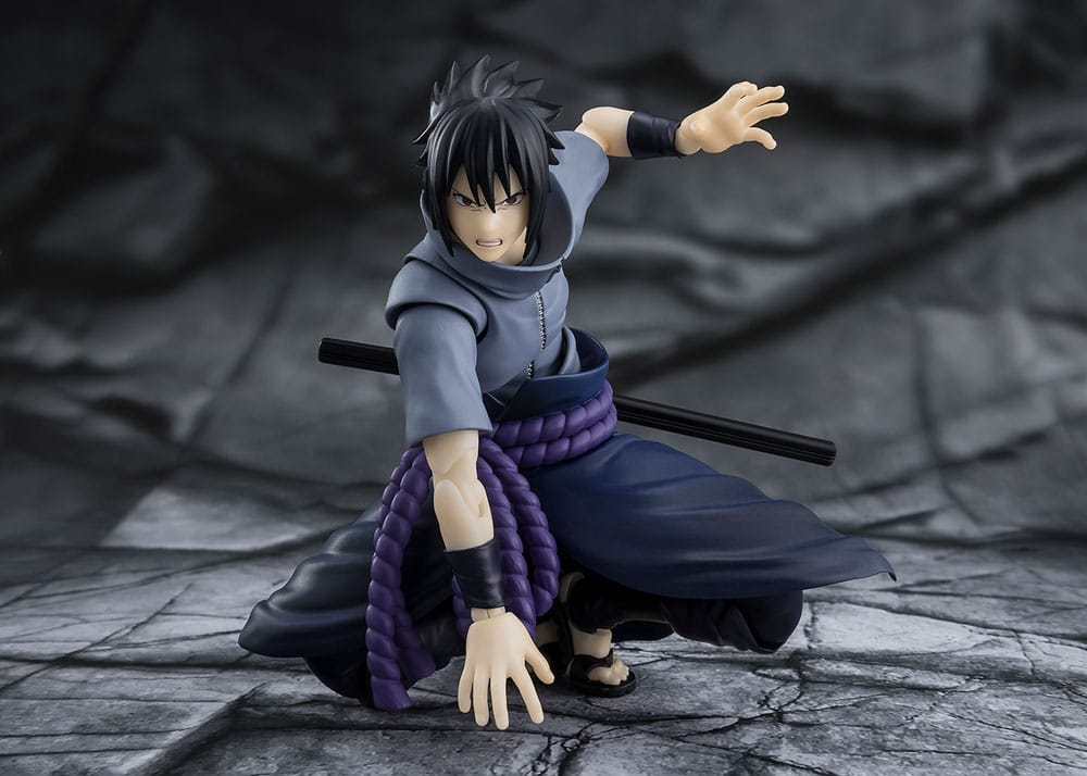 Naruto Figura S.H.Figuarts Sasuke Uchiha Solitary Shinobi 15 cm - Z POP Toys
