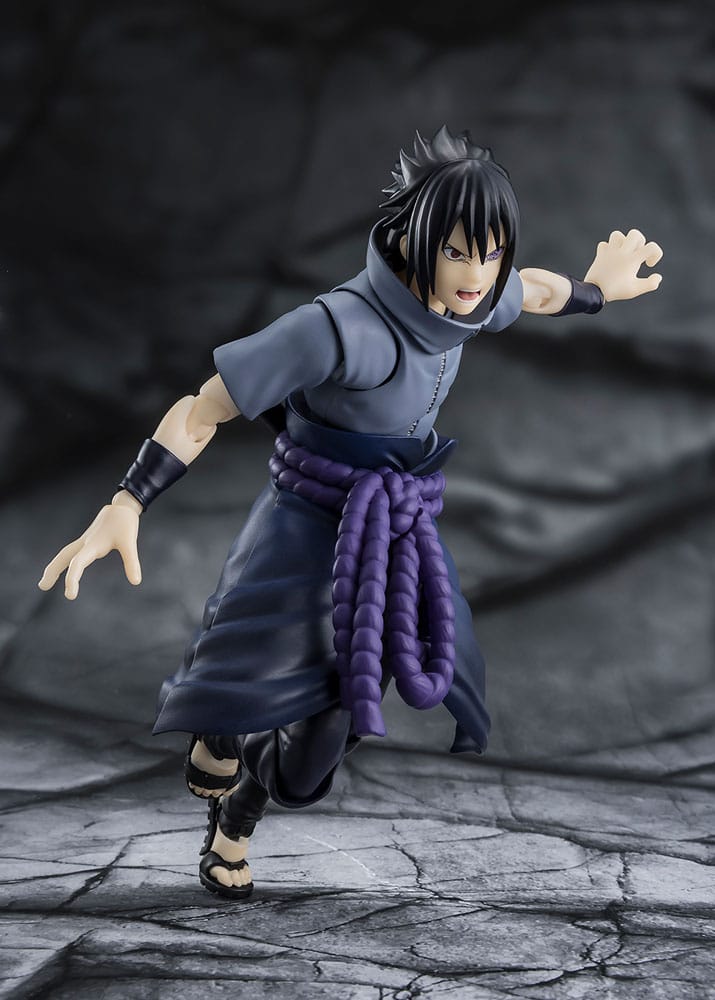 Naruto Figura S.H.Figuarts Sasuke Uchiha Solitary Shinobi 15 cm - Z POP Toys