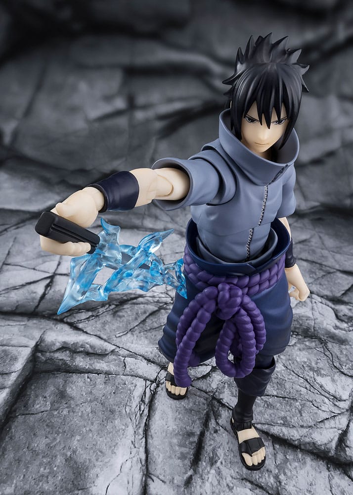Naruto Figura S.H.Figuarts Sasuke Uchiha Solitary Shinobi 15 cm - Z POP Toys