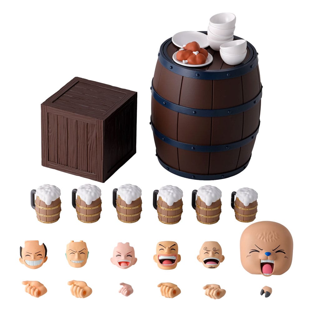 One Piece Accesorios S.H. Figuarts The Straw Hat Crew Party Set - BANDAI TAMASHII NATIONS FIGURA - Vista detallada