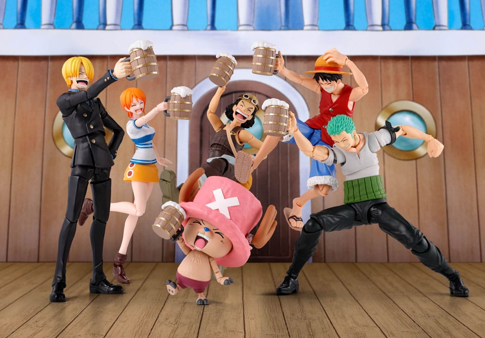 One Piece Accesorios S.H. Figuarts The Straw Hat Crew Party Set