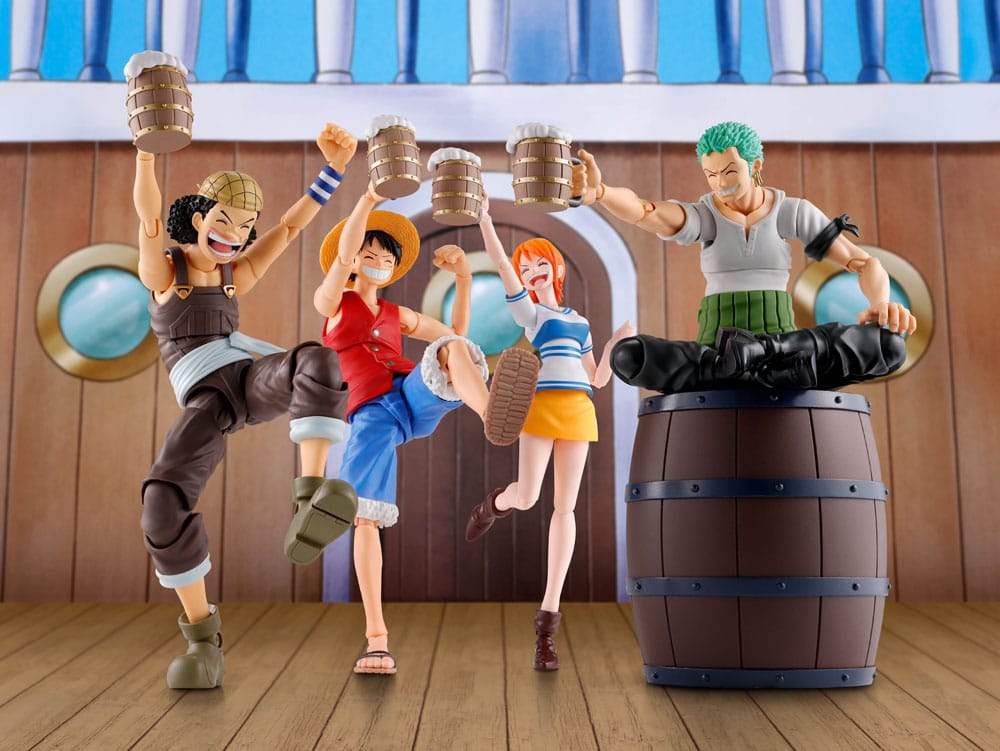 One Piece Accesorios S.H. Figuarts The Straw Hat Crew Party Set