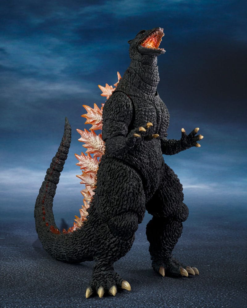 Godzilla: Final Wars Figura S.H.MonsterArts Godzilla Heat Ray Ver. vs. New Gotengo 16 cm
