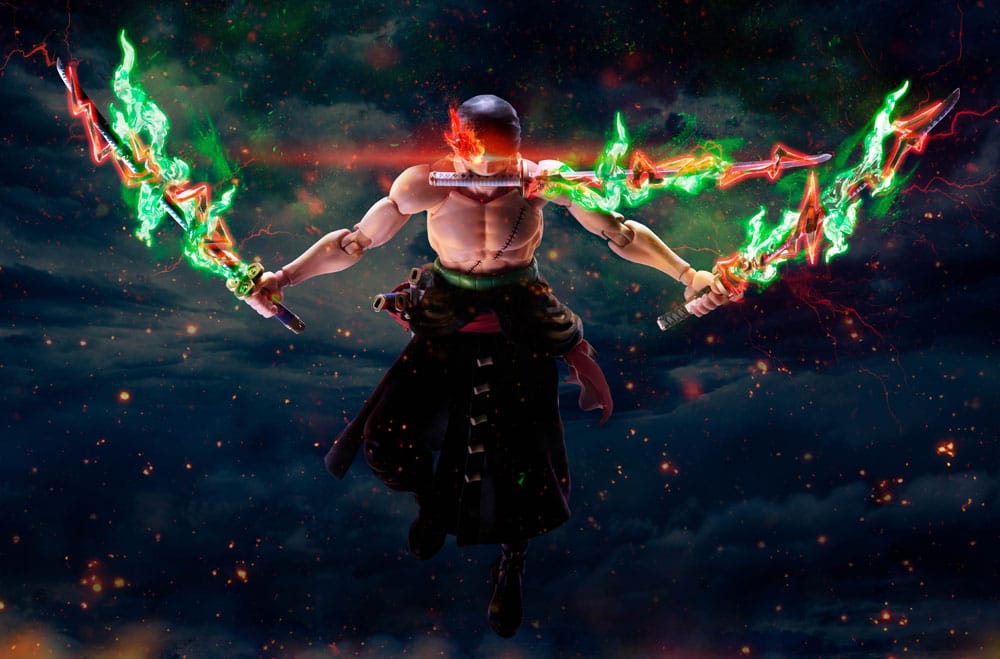 One Piece Figura S.H.Figuarts Roronoa Zoro The King of Hell 15 cm