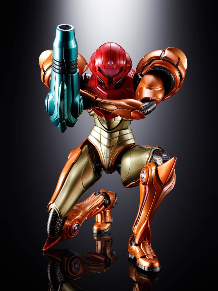 Metroid Prime 4: Beyond Figura Diecast Chogokin Samus Aran LED 21 cm - Z POP Toys