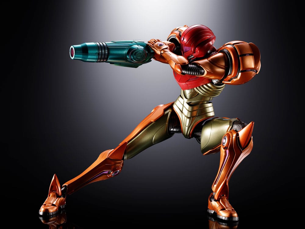 Metroid Prime 4: Beyond Figura Diecast Chogokin Samus Aran LED 21 cm - Z POP Toys