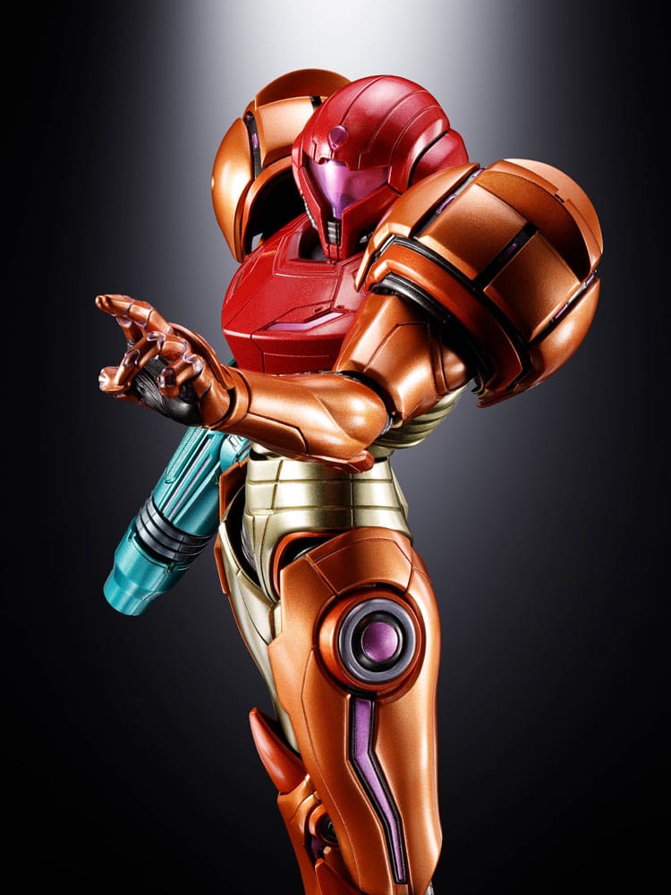 Metroid Prime 4: Beyond Figura Diecast Chogokin Samus Aran LED 21 cm - Z POP Toys