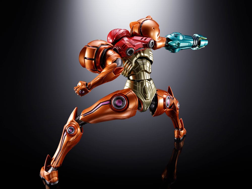 Metroid Prime 4: Beyond Figura Diecast Chogokin Samus Aran LED 21 cm - Z POP Toys