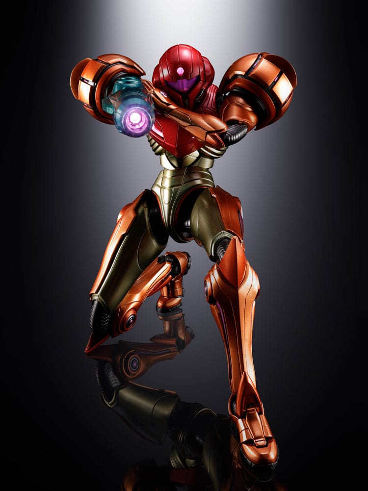 Metroid Prime 4: Beyond Figura Diecast Chogokin Samus Aran LED 21 cm - Z POP Toys