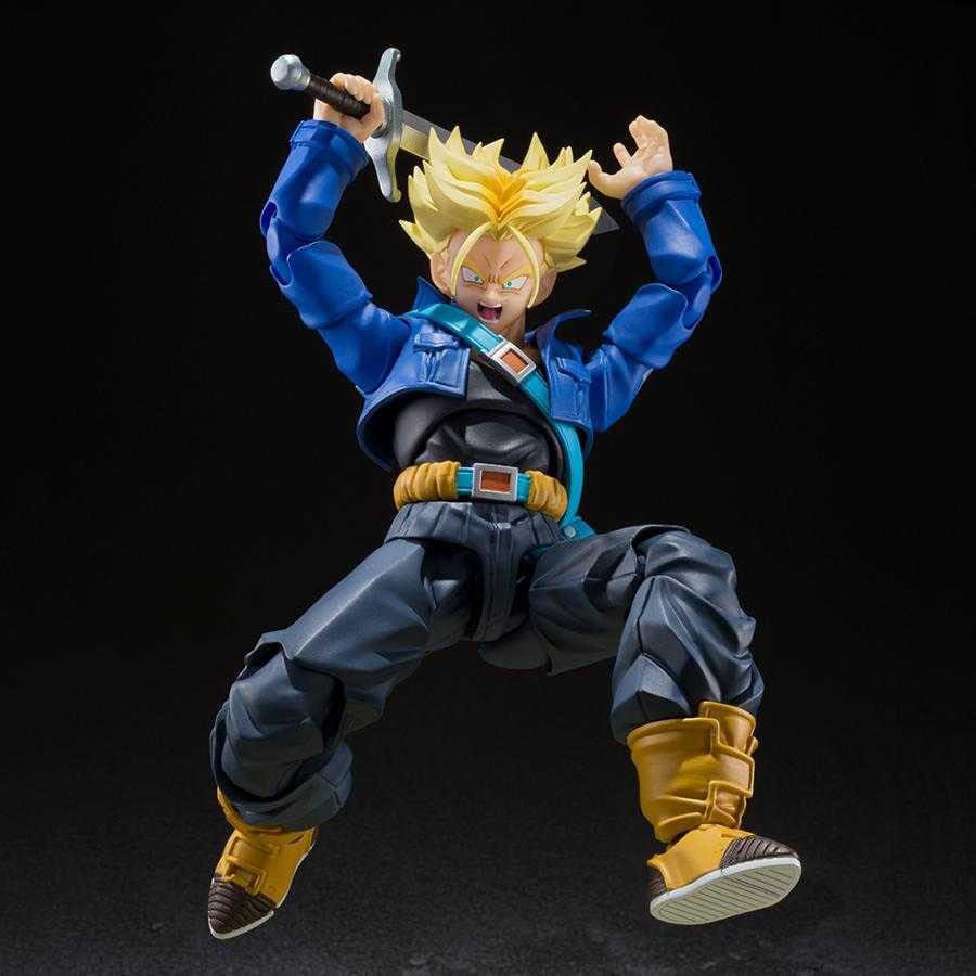 Dragon Ball Z Figura S.H. Figuarts Super Saiyan Trunks The Boy from the Future 14 cm