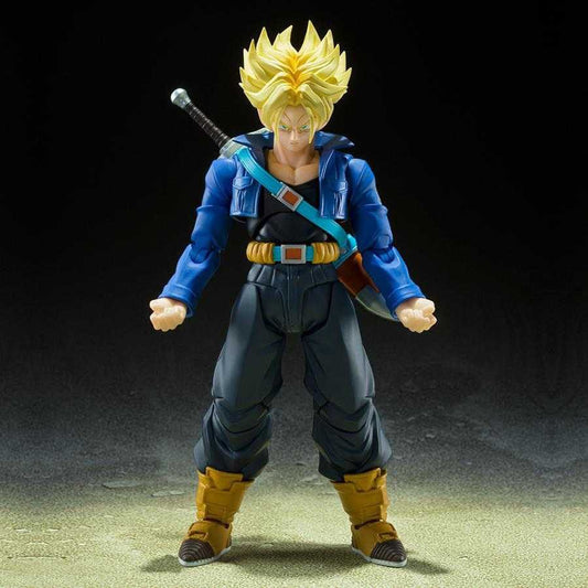 Dragon Ball Z Figura S.H. Figuarts Super Saiyan Trunks The Boy from the Future 14 cm
