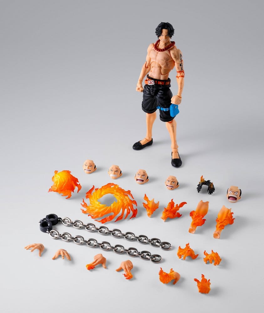 One Piece Figura S.H. Figuarts Portgas D. Ace -Marineford- 16 cm